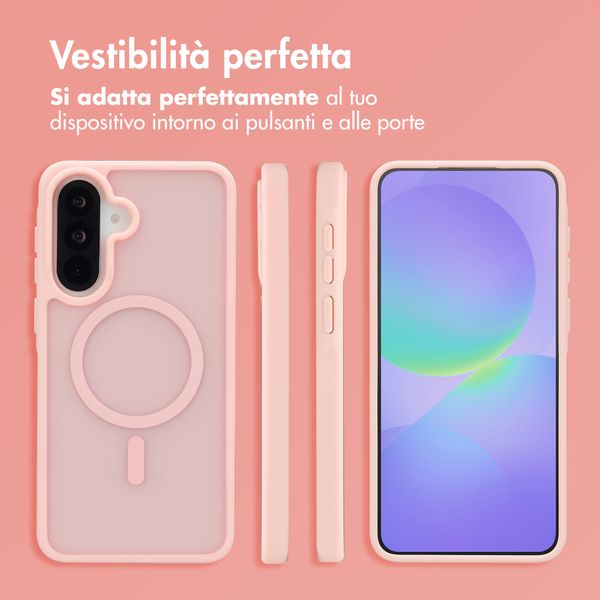 imoshion Cover posteriore Color Guard con MagSafe Samsung Galaxy A37 (5G) - Rosa chiaro