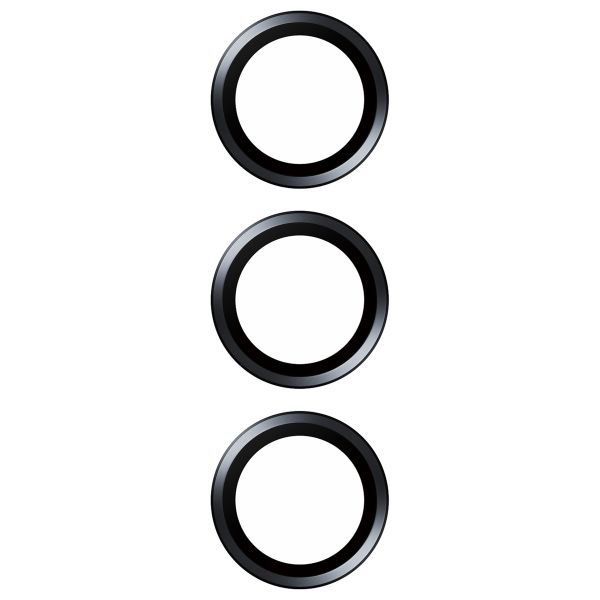 PanzerGlass Pellicole protettive per la fotocamera Hoops Optic Rings per Samsung Galaxy S24 Plus - Nero