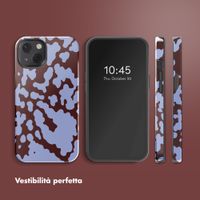 Selencia Cover posteriore Vivid con MagSafe Apple iPhone 13 - Moo'd Lavender Glow
