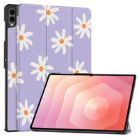 imoshion Cover Trifold Design Samsung Galaxy Tab S11 Ultra - Flowers Distance
