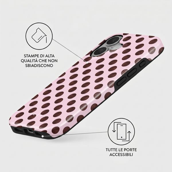 Burga Cover Posteriore Resistente con MagSafe Apple iPhone 16 - New Crush