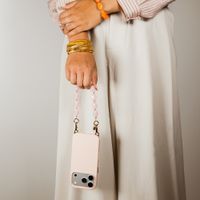 Selencia Cover posteriore Rivièra con MagSafe con ganci rimovibili Samsung Galaxy A37 (5G) - Sorbet Pink