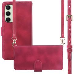 imoshion Cover a libro con Cordino Samsung Galaxy S24 FE - Rosso