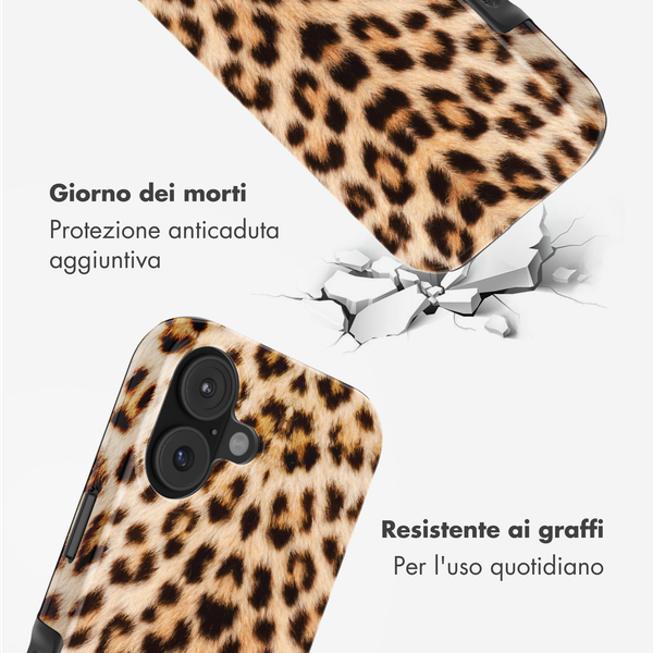 Selencia Cover posteriore Vivid con MagSafe Apple iPhone 17 - Wild Leo