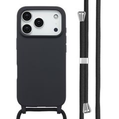 imoshion Cover in Silicone con Cordino Apple iPhone 17 Pro - Nero