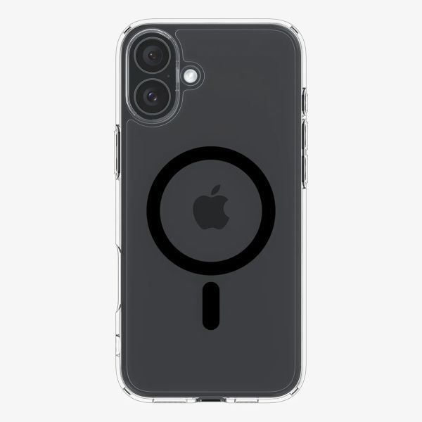 Spigen Cover Posteriore Ultra Ibrida con MagSafe Apple iPhone 16 - Black