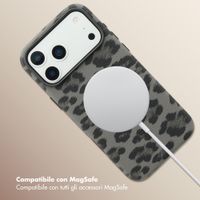 Selencia Cover Sabi Stampa pantera con MagSafe Apple iPhone 17 Pro Max - Midnight Black