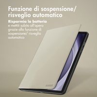 Accezz Cover Tablet Classica Samsung Galaxy Tab A9 Plus - Greige