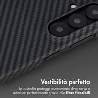 Accezz Cover MagSafe Kevlar® Samsung Galaxy S26 - Nero