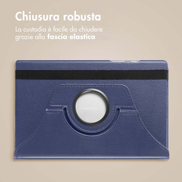 imoshion Cover Girevole a 360° Samsung Galaxy Tab S11 - Blu scuro