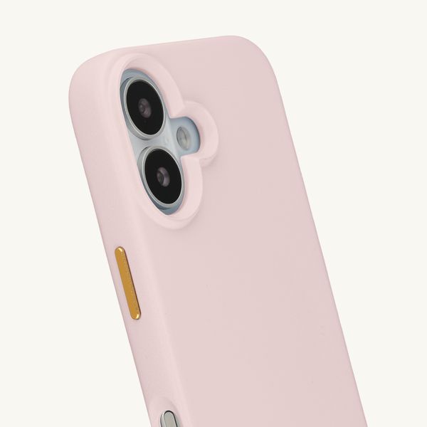 Selencia Cover posteriore Rivièra con MagSafe con ganci rimovibili Apple iPhone 17 - Sorbet Pink