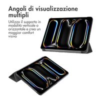 imoshion Cover a libro Trifold Apple iPad Pro 11 (2025) M5 / (2024) M4 - Nero