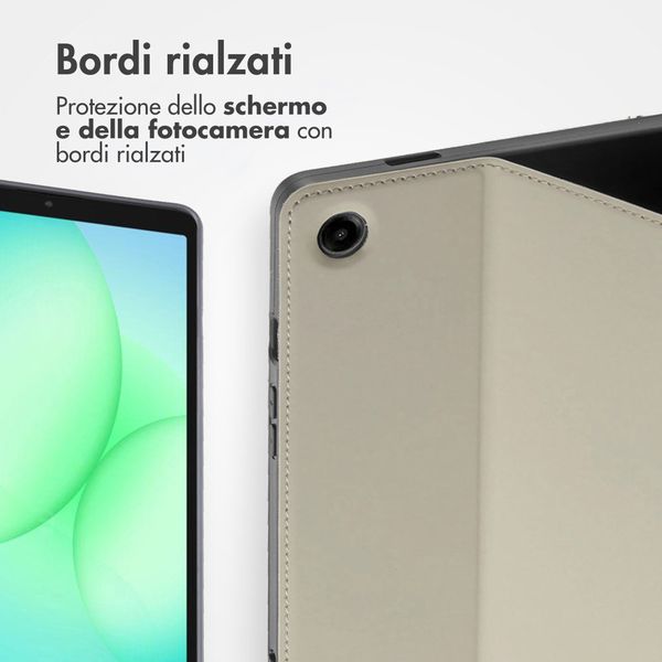 Accezz Cover Tablet Classica Samsung Galaxy Tab A11 - Greige