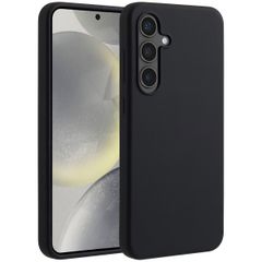 Accezz Cover in silicone liquido con MagSafe Samsung Galaxy S24 FE - Nero