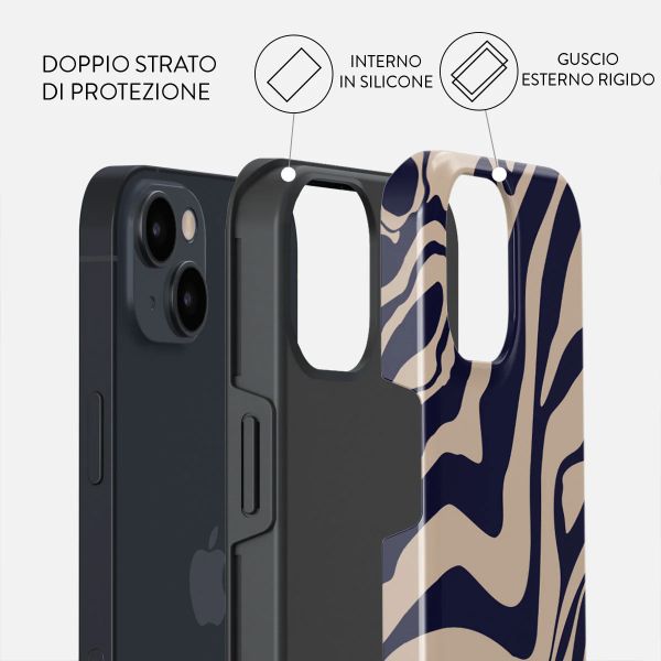 Burga Cover Posteriore Resistente Apple iPhone 13 - Vigilant
