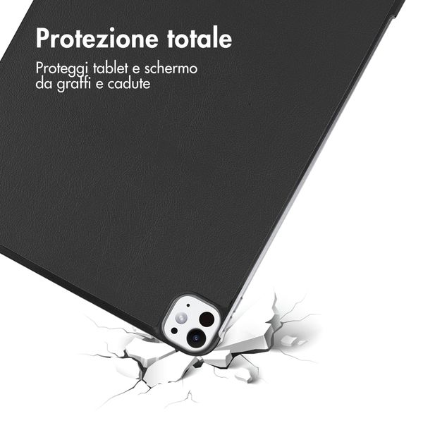 imoshion Cover a libro Trifold Apple iPad Pro 11 (2025) M5 / (2024) M4 - Nero