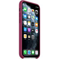 Apple Cover in Silicone Apple iPhone 11 Pro - Pomegranate