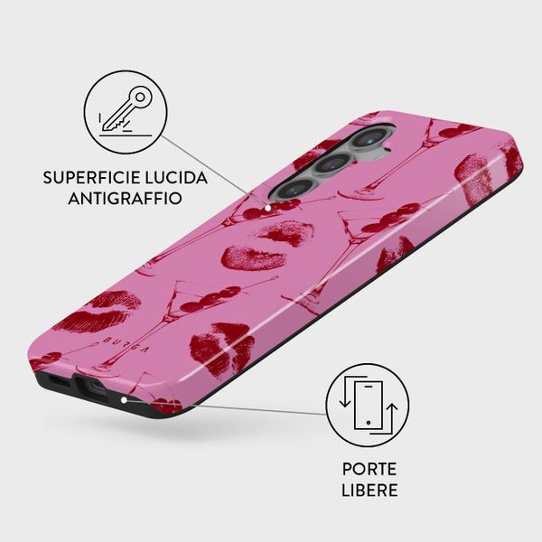 Burga Cover Posteriore Resistente Samsung Galaxy S24 - Call me