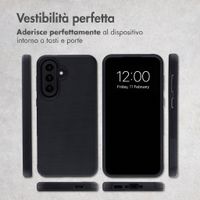 Accezz Cover Posteriore Resistente con MagSafe Samsung Galaxy A57 (5G) - Nero