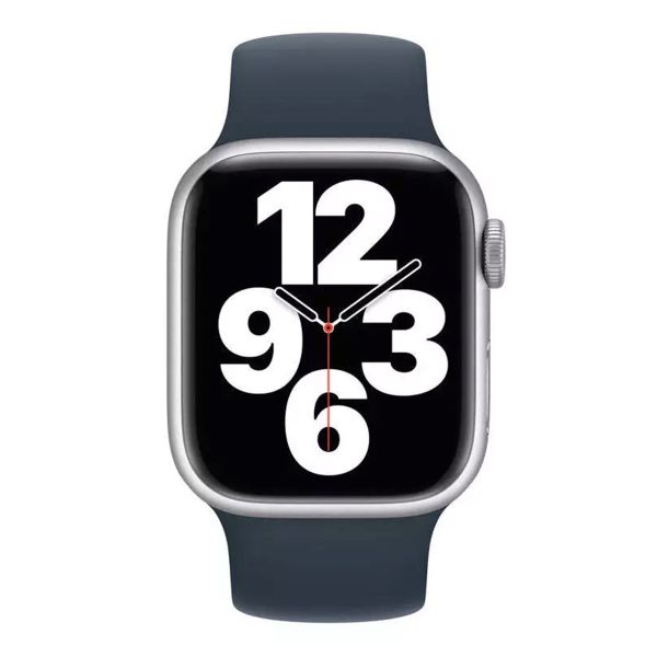 Apple Cinturino Solo Loop Apple Watch | 44/45/46/49 mm - Taglia 12 - Storm Blue