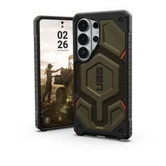 UAG Cover Posteriore Monarch Pro Samsung Galaxy S26 Ultra - Kevlar Element Green