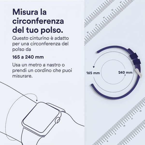 imoshion Cinturino in nylon  - Attacco universale 20 mm - Indigo