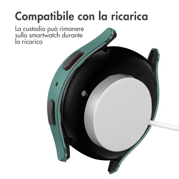 imoshion Cover rigida integrale Samsung Galaxy Watch 6 - 40 mm - Verde scuro