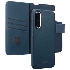 Accezz Cover in pelle 2 in 1 con MagSafe Samsung Galaxy A36 / A56 - Nightfall Blue