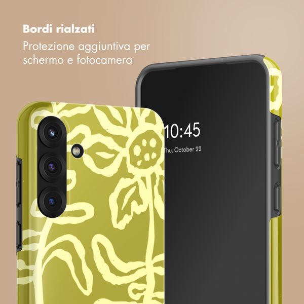 Selencia Cover Posteriore Vivid Samsung Galaxy S25 FE - Chalky Bloom