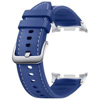 Samsung Cinturino Original Hybrid in pelle vegana Samsung Galaxy Watch 8 (40/44mm) / Classic (46mm) - Navy