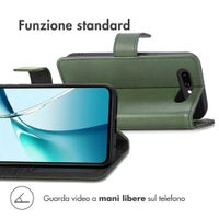 imoshion Cover a libro di Lusso Google Pixel 9A - Verde