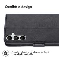 imoshion Cover a libro di Lusso Samsung Galaxy A16 - Nero