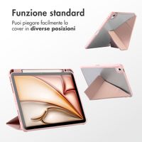 imoshion Cover Origami Apple iPad Air 13 pollici (2026) M4 / (2025) M3 / (2024) M2 - Rosa