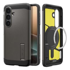 Spigen Cover Posteriore Corazzata Tough con MagSafe Samsung Galaxy S26 - Gunmetal