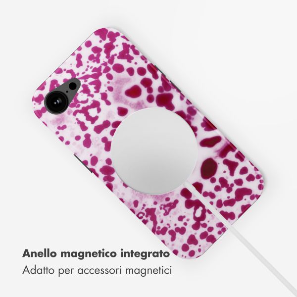 Selencia Cover posteriore Vivid con MagSafe Apple iPhone 17e / 16e - Cosmic Orchid