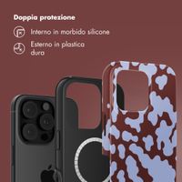 Selencia Cover posteriore Vivid con MagSafe Apple iPhone 16 Pro - Moo'd Lavender Glow