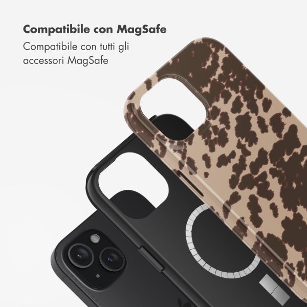 Selencia Cover posteriore Vivid con MagSafe Apple iPhone 15 - Country Moo'd
