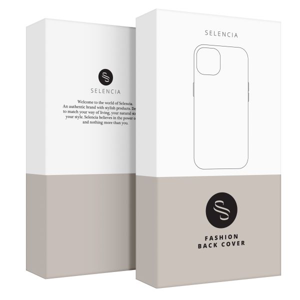 Selencia Cover con ganci removibili Apple iPhone 18 Pro / 17 Pro - Trasparente