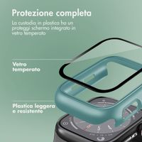 imoshion Cover rigida integrale Apple Watch 4 / 5 / 6 / SE - 44 mm - Verde scuro