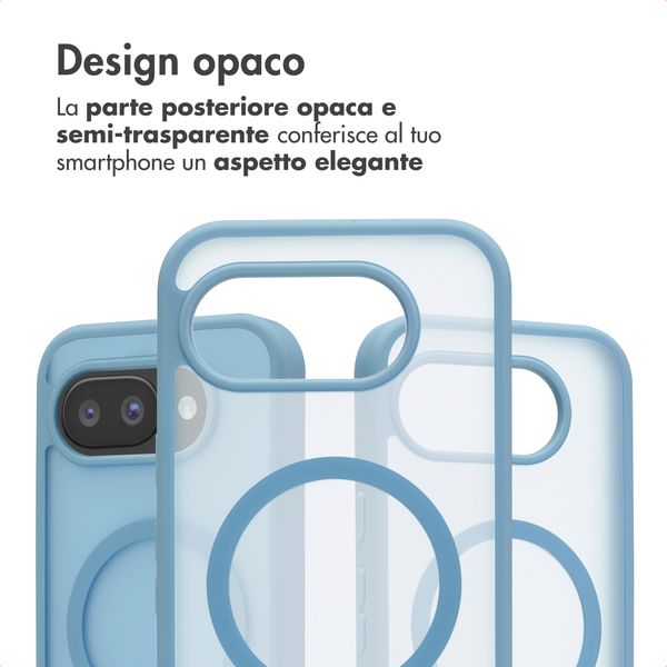 imoshion Cover posteriore Color Guard con MagSafe Google Pixel 10a - Azzurro