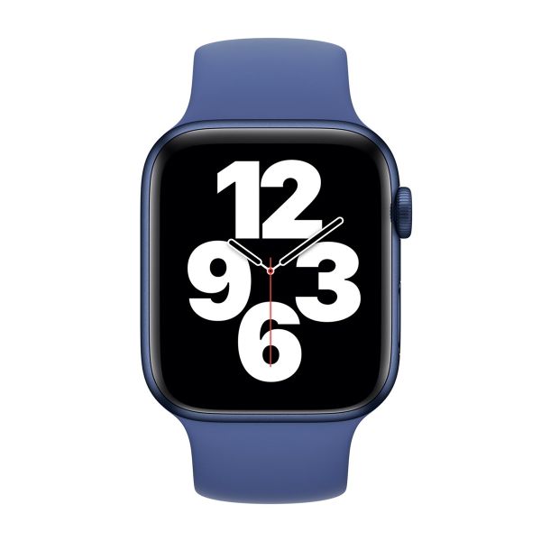 Apple Cinturino Solo Loop Apple Watch | 44/45/46/49 mm - Taglia 6 - Toma Blue