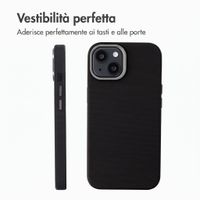 Accezz Cover Mesh con MagSafe Apple iPhone 15 - Nero