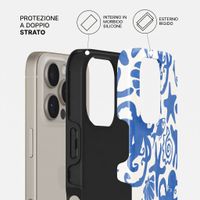 Burga Cover Posteriore Resistente con MagSafe Apple iPhone 16 Pro - Nera