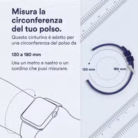 Apple Cinturino sportivo Apple Watch | 38/40/41/42 mm - Taglia S/M - Soft Mint