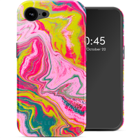 Selencia Cover posteriore Vivid con MagSafe Apple iPhone 17e / 16e - Marble Pink