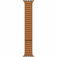 Apple Cinturino Leather Link Apple Watch | 44/45/46/49 mm - Taglia M/L - Golden Brown