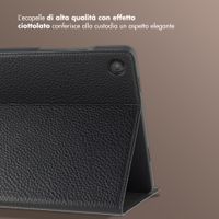 Selencia Cover Riva Samsung Galaxy Tab A11 Plus - Nero