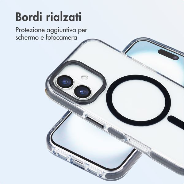 imoshion Cover Combat MagSafe Apple iPhone 16 - Nero
