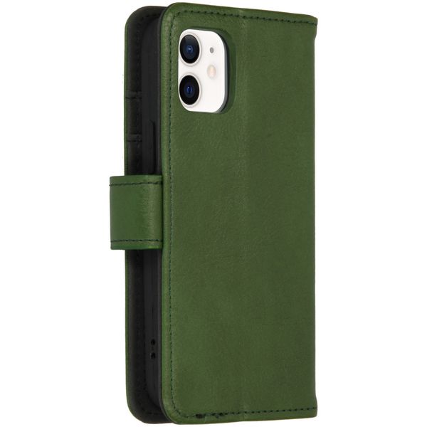 imoshion Cover a libro di Lusso Apple iPhone 12 Mini - Verde