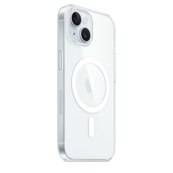 Apple Cover Trasparente con MagSafe Apple iPhone 15 - Trasparente